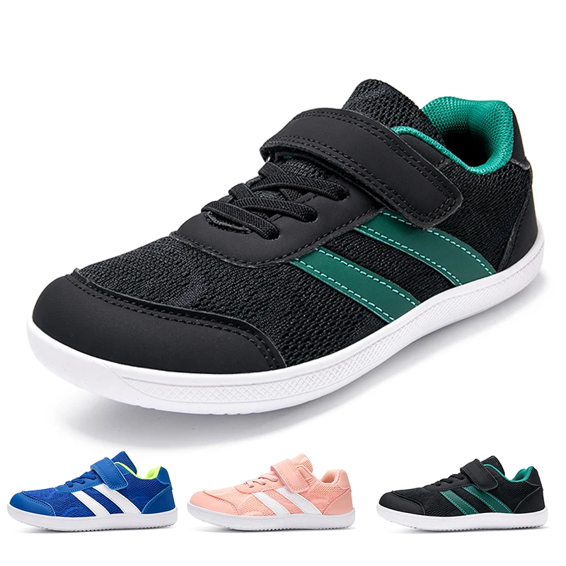 

Children Wide-Palm Barefoot Walking Shoes Boys Girls Minimalist Sports Shoes Lightweight Comfortable Children Casual Sports Shoe