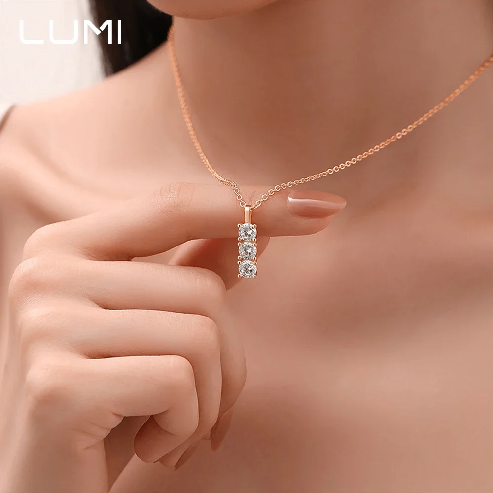 

Популярный кулон из стерлингового серебра 925 пробы с муассанитом 0,9 карата - супер красивые женские украшения на шею, свадебные бриллианты для женщин и девочек