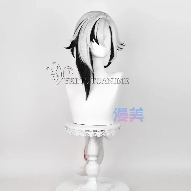 Новая версия Harlequin Косплей Костюм Genshin Impact Fatui The Knave Uniform Eleven Fatui Harbingers Arlecchino Outfit