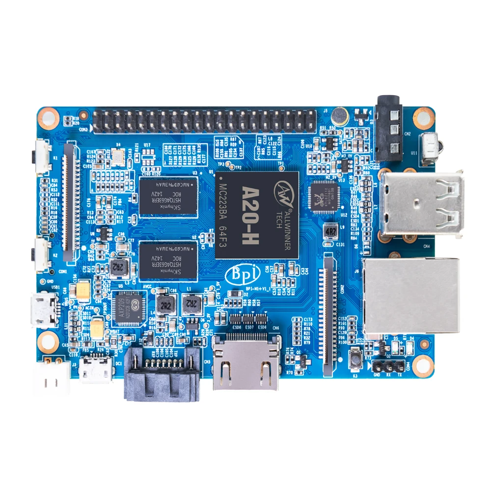 Banana Pi BPI-M1 + Allwinner A20 ثنائي النواة لوحة كمبيوتر واحدة مفتوحة المصدر