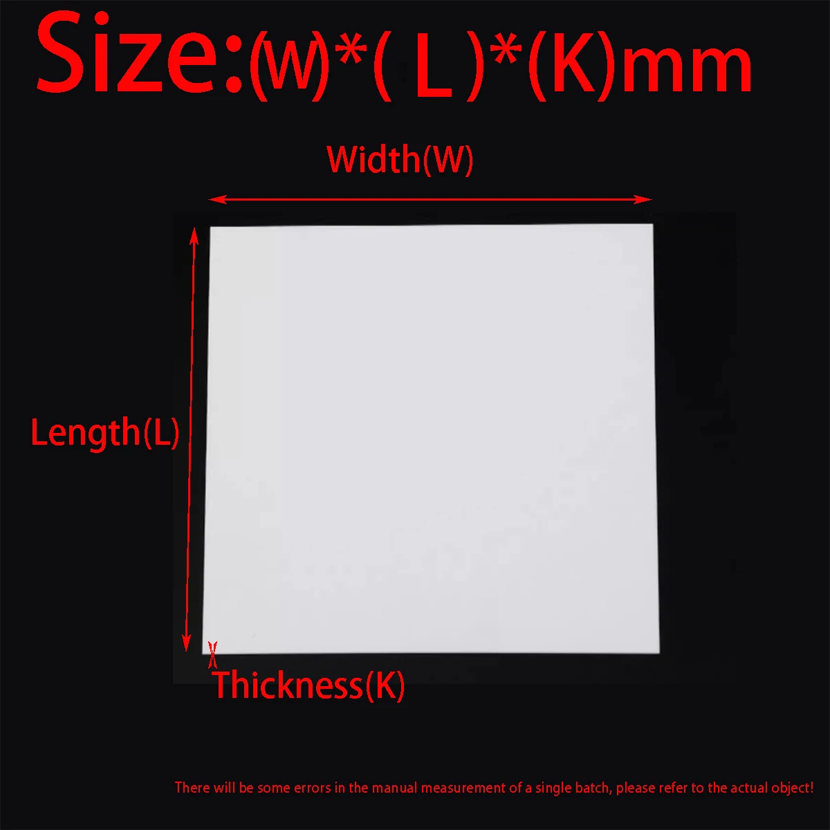 96 Alumina Ceramic Sheet, Corundum Board, Ultra-Thin Substrate Thickness0.5/1/1.5/2/2.5/3mm