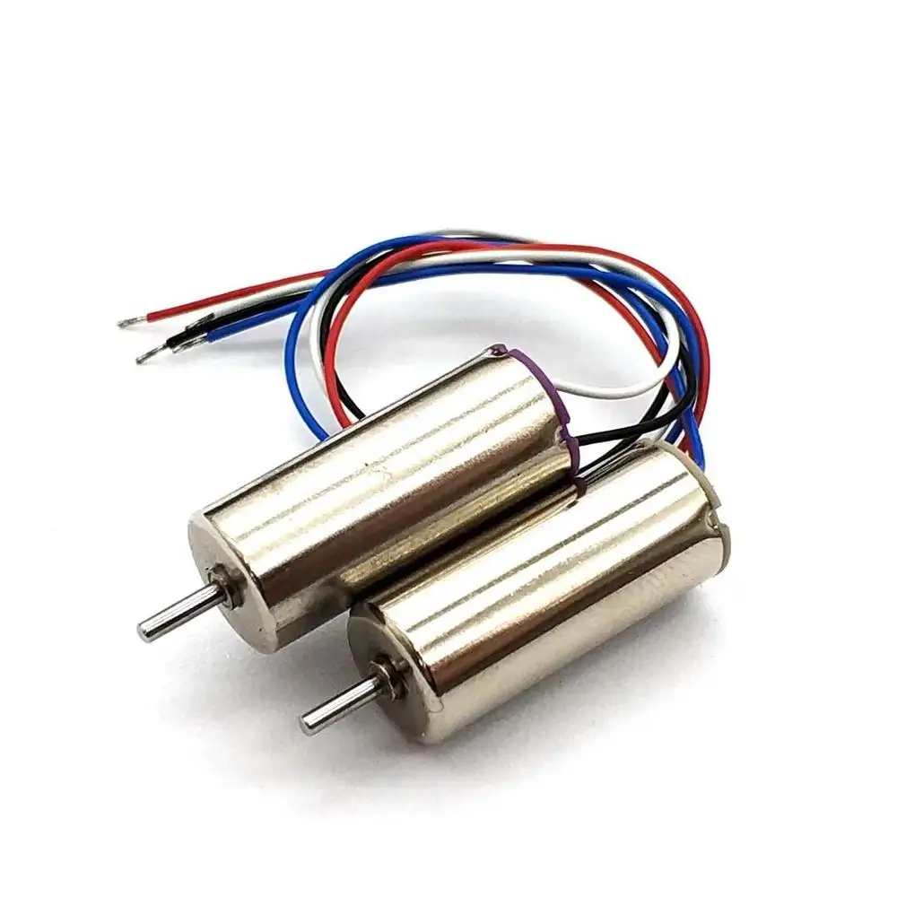 1 Set 714 Coreless Motor 4.2v 58000rpm High Speed Motors For Rc Airplane Large Power Hollow Cup Motor Shaft Dia 1.1mm Parts