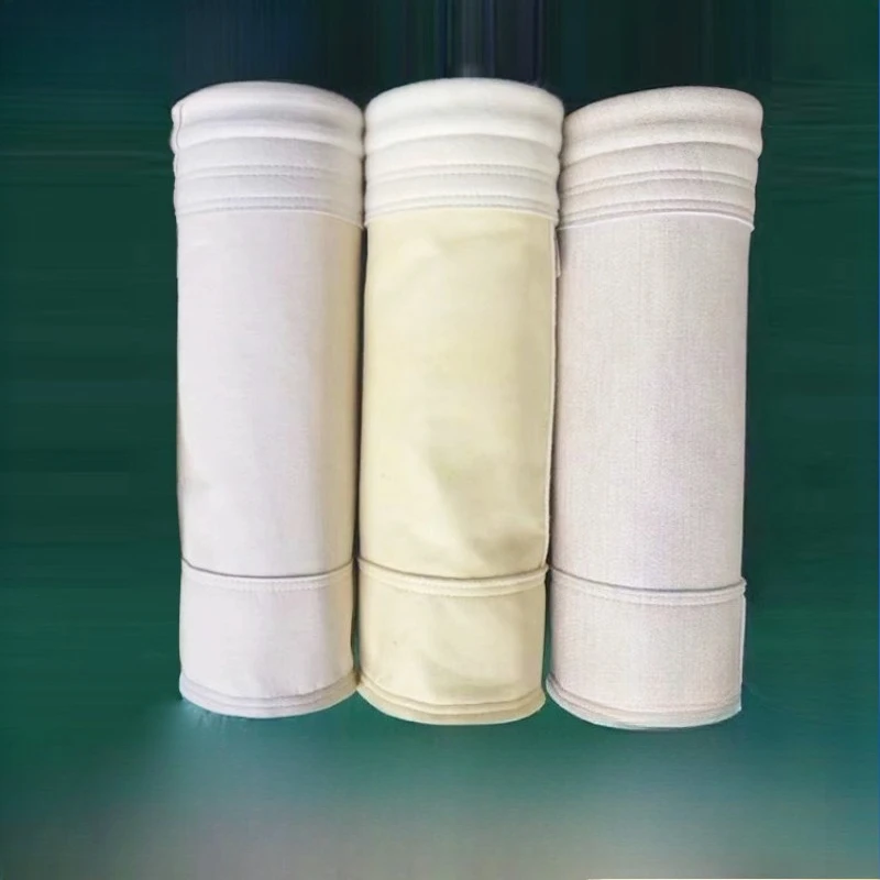 أكياس تجميع الغبار نبض ارتفاع درجة الحرارة البوليستر الصناعي إبرة لكمات أكياس تصفية مجمع الغبار #3