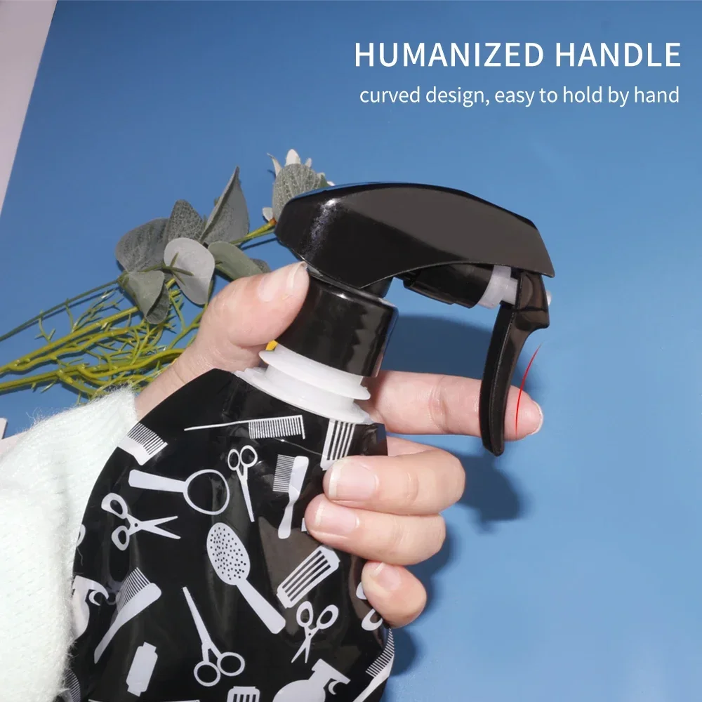 350ML Portable Folding Haircut Spray Bottle Refillable Mist Hairdressing Sprayer Barber Salon Hair Styling Tools Watter Sprayer