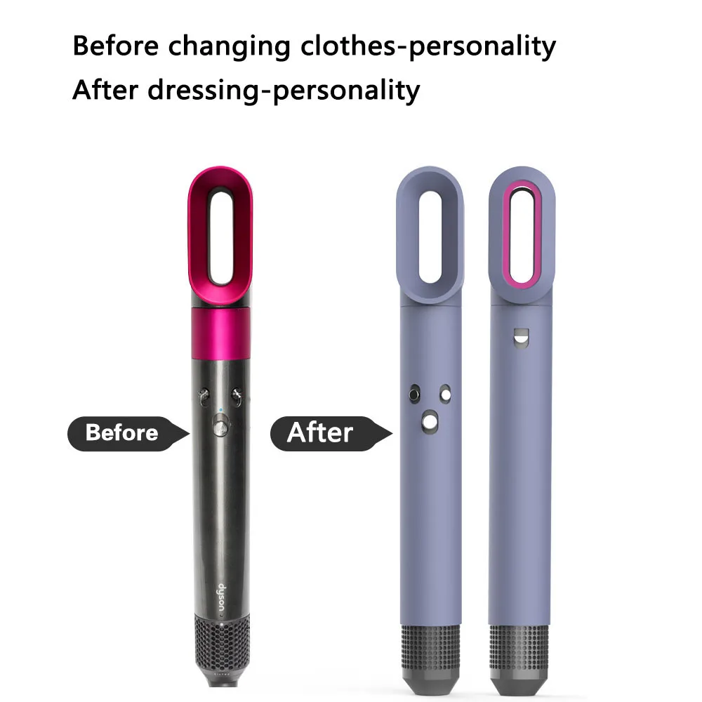 Silicone Cover Case for Dyson Airwrap Styler Pre-styling Dryer Accessorie Washable Prevent Scratches and Breaks Protective Cover view 3