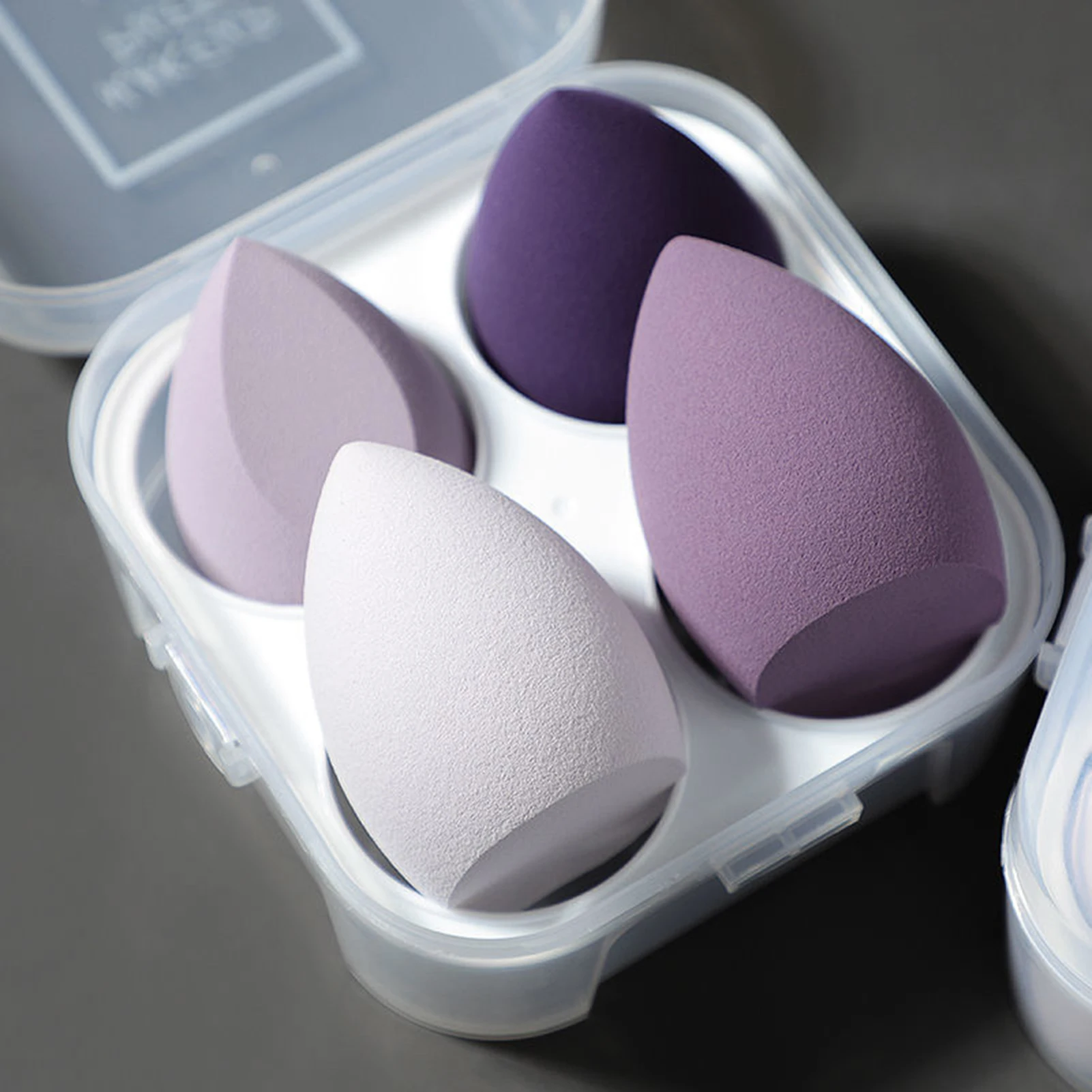 4pcs Makeup Sponge Blender Beauty Egg Cosmetic Puff Soft Foundation Sponges Powder Puff Women Make Up Accessories Beauty Tools