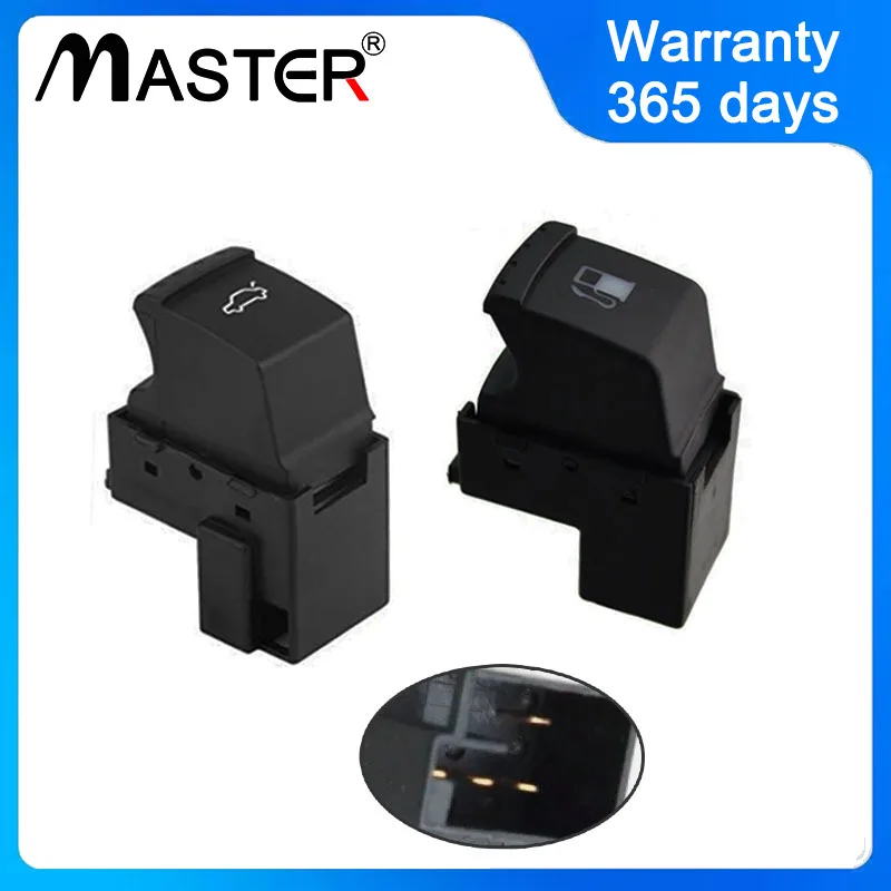 

Rear Trunk Fuel Tank Gas Door Release Switch 1J0959833A 1J0959831A for VW Broa Golf MK 4 Passat B5 1J0 959 833 A 1J0 959 831 A