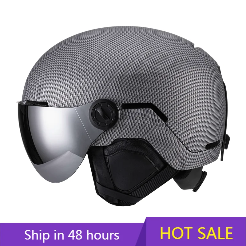 

POWER LEAP CE EN 1078 & CPSC Certified Dual Sport Helmet for Winter Sports Detachable Safety Equipment for Skiing and Snowboardi