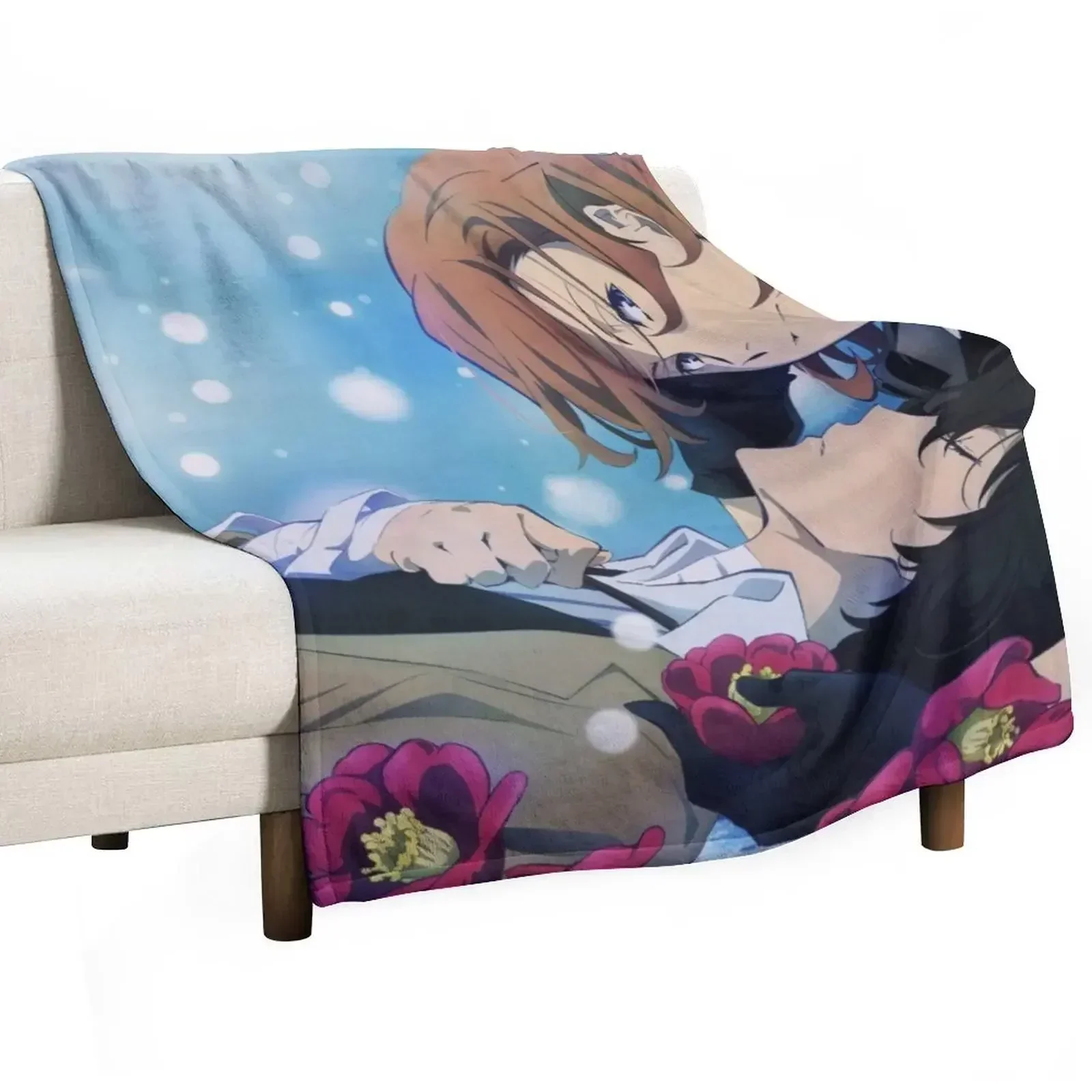 

Soukoku Throw Blanket Cozy Napping Blanket Gift for Mom Dad