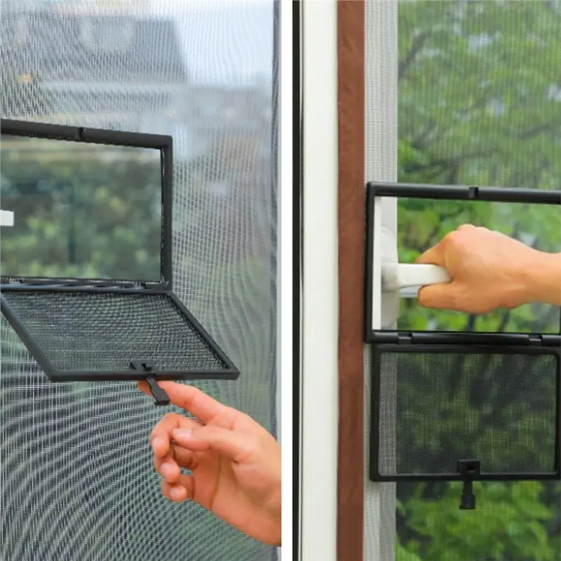 A03F-Easy Installation Window Screen With Small Window Design, Enhanced Wind Resistant Performance
