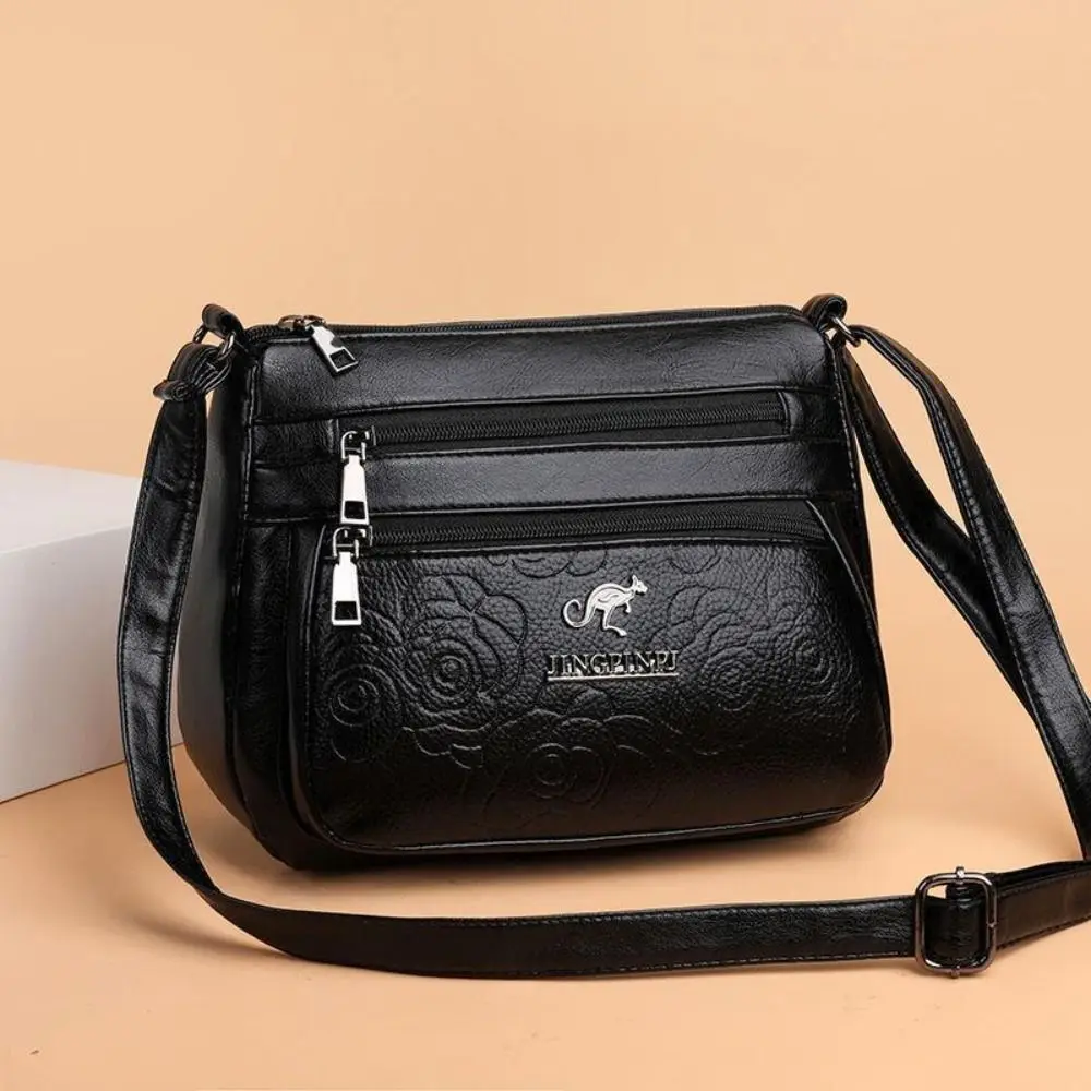 

Women's Bag Middle-aged Bag Mother's Bag Fashion Multi-layer Large Capacity Single Shoulder Mother-in-law Buy Vegetable Bag