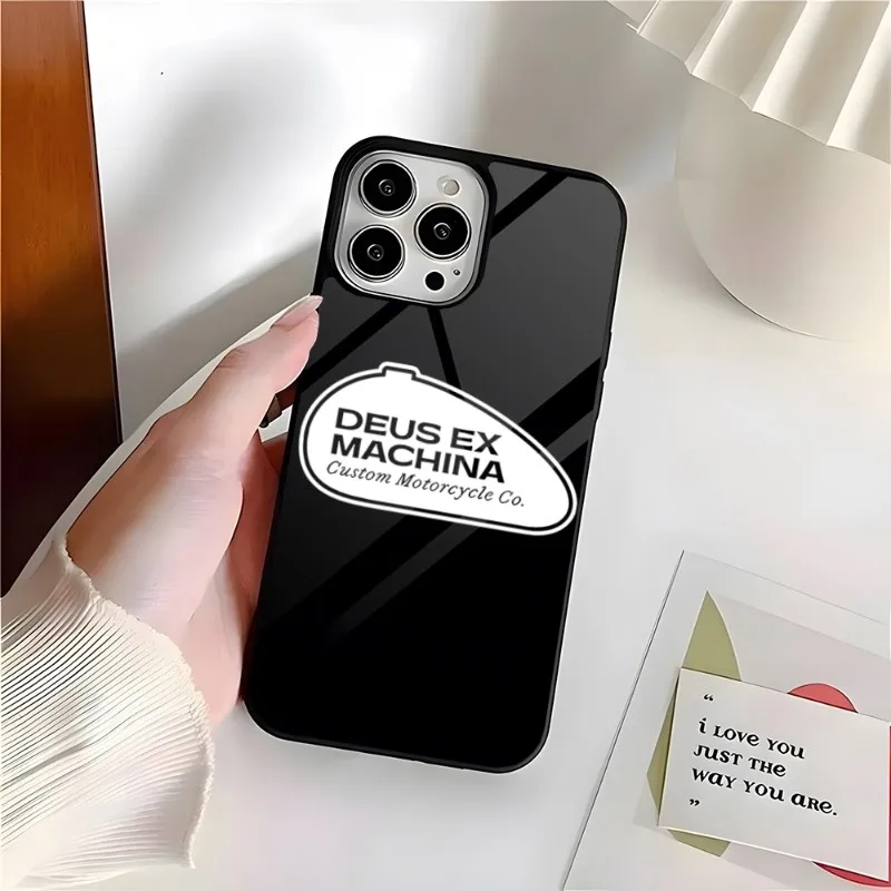 D-Deus Ex Machinase Phone Case PC+TPU For Iphone 15 12 Pro Max 14 13 11 Mini 6S 7 8 Plus X Xs XR 2020 Shockproof Back Cover