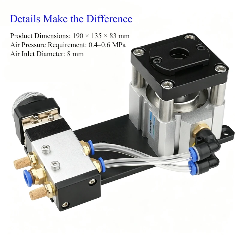 2 In 1 Edge Banding Punching Hole Machine Pneumatic Edge Bander Hole Guide Woodworking Edge Banding Leather Hole Punch 8/15mm