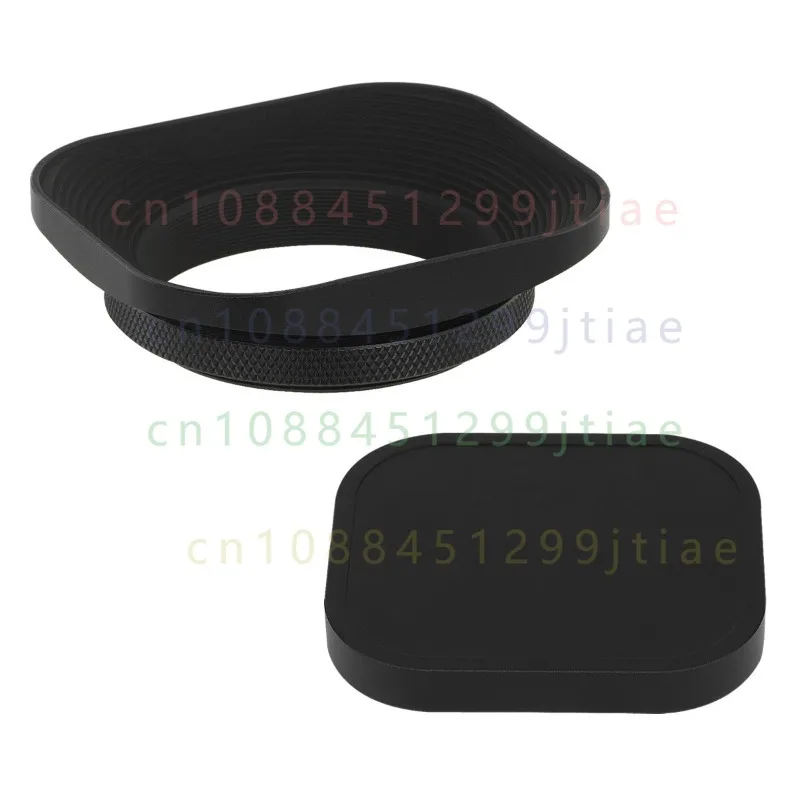 

Haoge 49mm Square Metal Lens Hood for Fujifilm Fuji TX-1 TX-2 45mm 90mm Lens