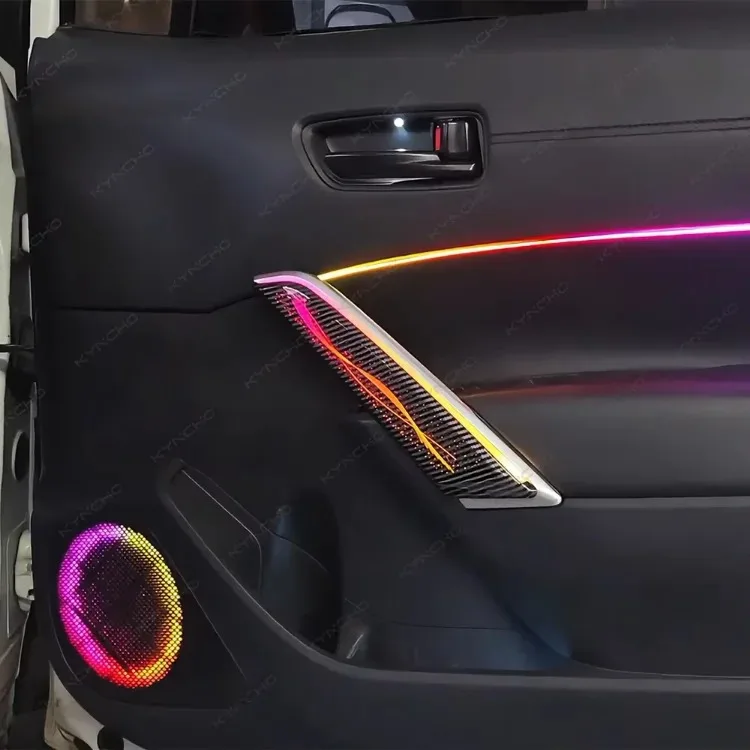 For Toyota Corolla Cross LED Car Ambient Light Symphony Color Changing Led Auto Interior Lighting Automotive Ambient Lighting