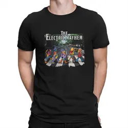The Muppet Show Abbey Road Dr Teeth And The Electric Mayhem T Shirt Vintage Grunge Men's Tshirt Polyester Men Clothes