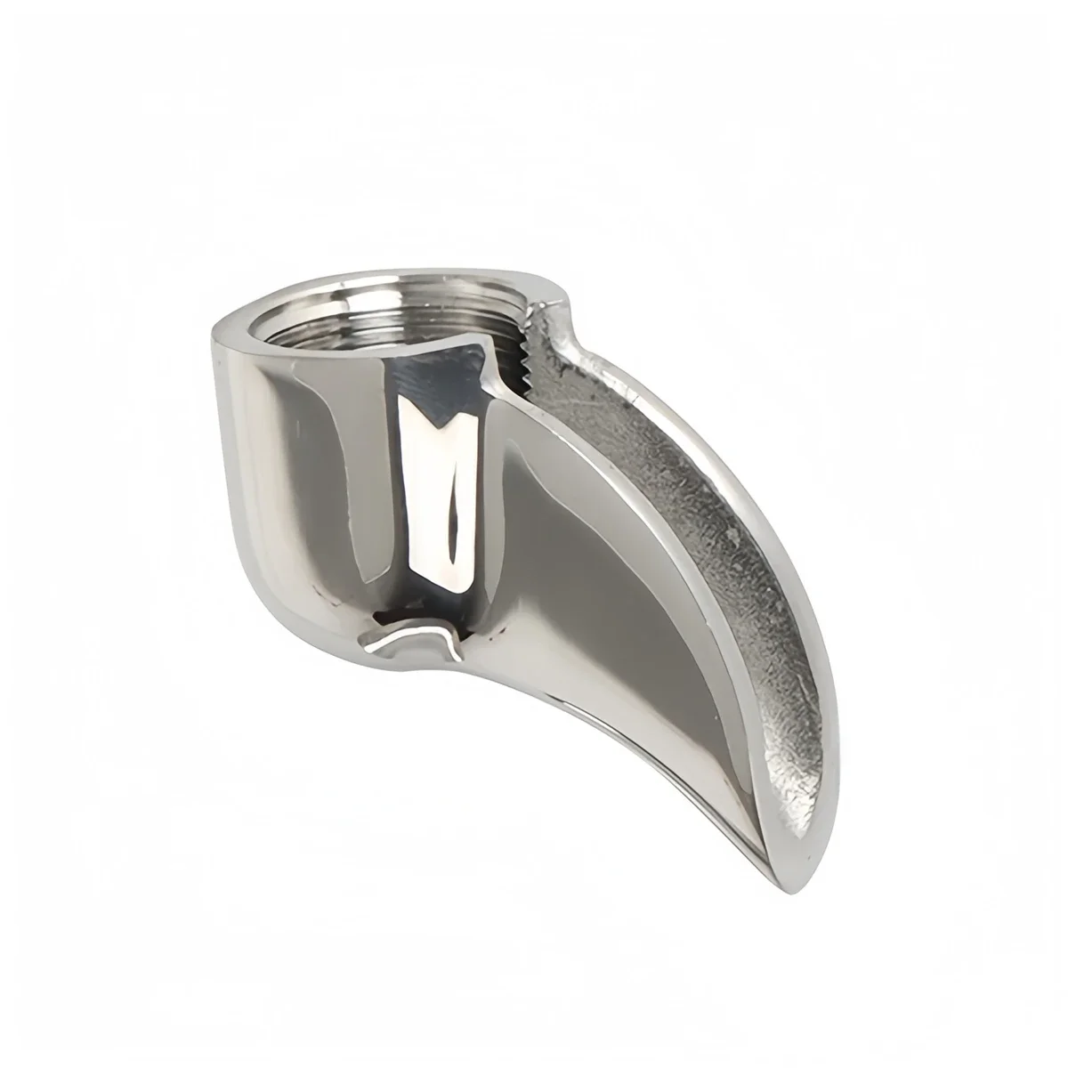 Espresso Portafilter Spout Single Double Coffee for E61 Portafilters Stainless Steel Compatible with 51 53 54 58mm