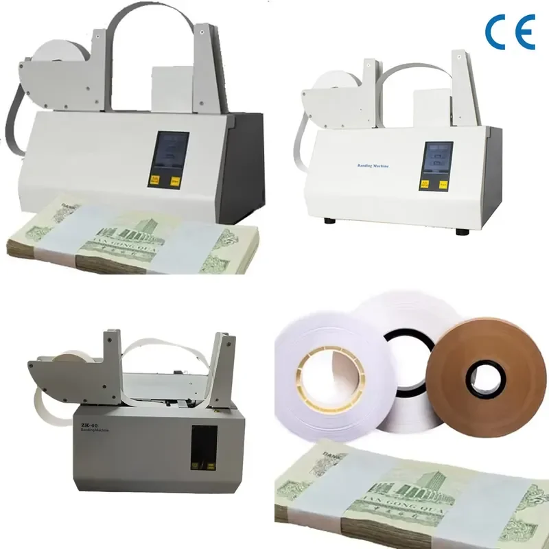 Heavy duty Automatic ZK40 Banknote Binding Machine for Bank Currency Binding