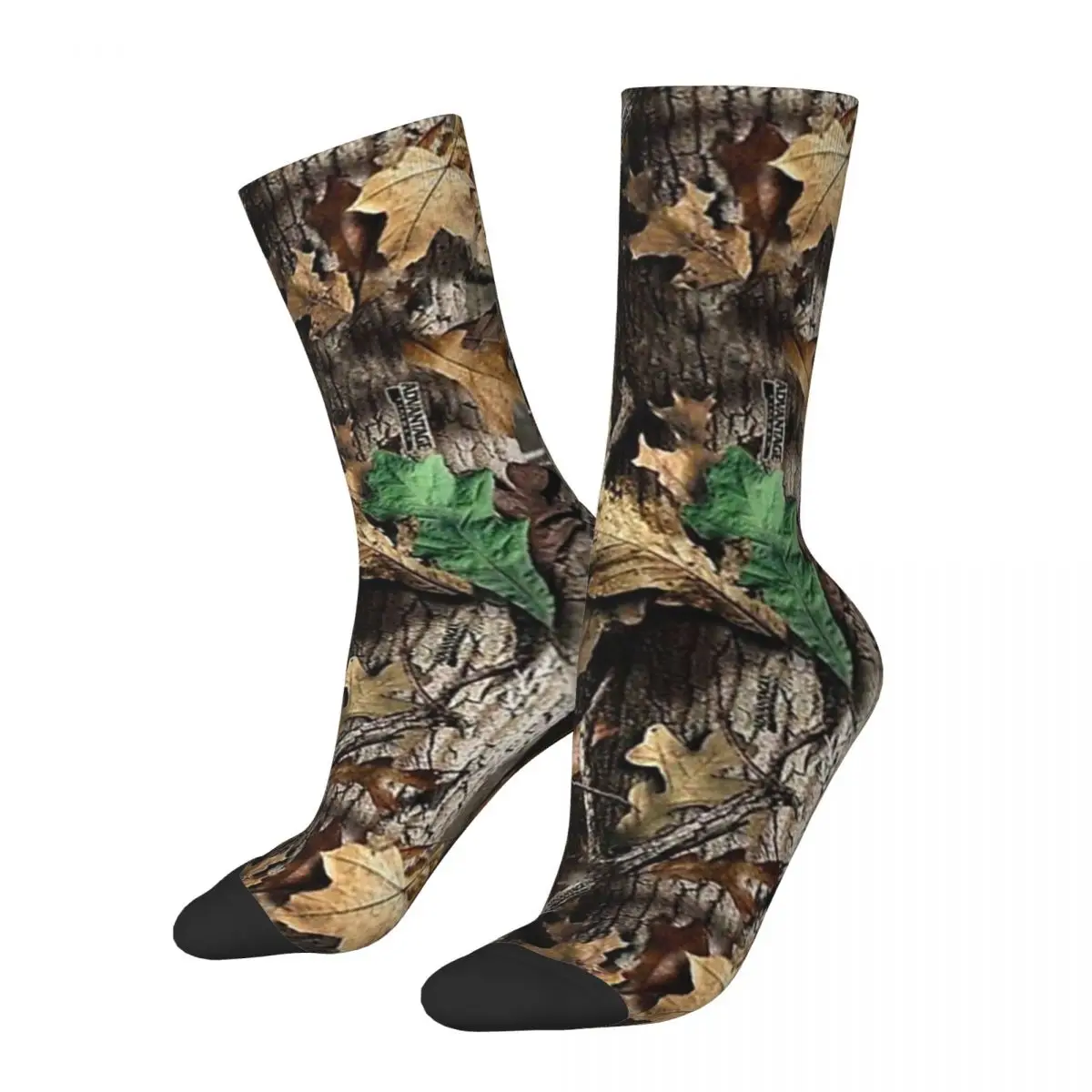 

Real Tree Camouflage Socks Harajuku High Quality Stockings All Season Long Socks Accessories for Unisex Birthday Present