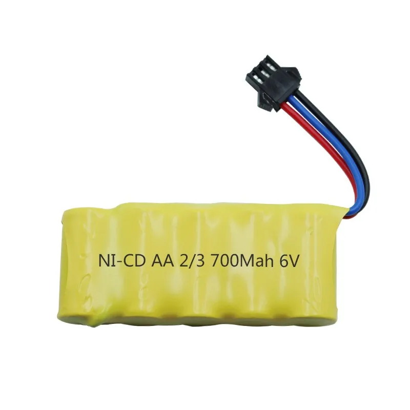 buy more will cheap 6V AA2/3 Kids Toys RC Car Robot Electric Toys Rechargeable Battery 700mah Ni-cd