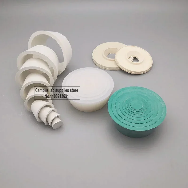 conjunto de suporte de funil de borracha silicone 91 conjunto de plugues ou suporte de garrafa de filtro de succao para laboratorio um 01