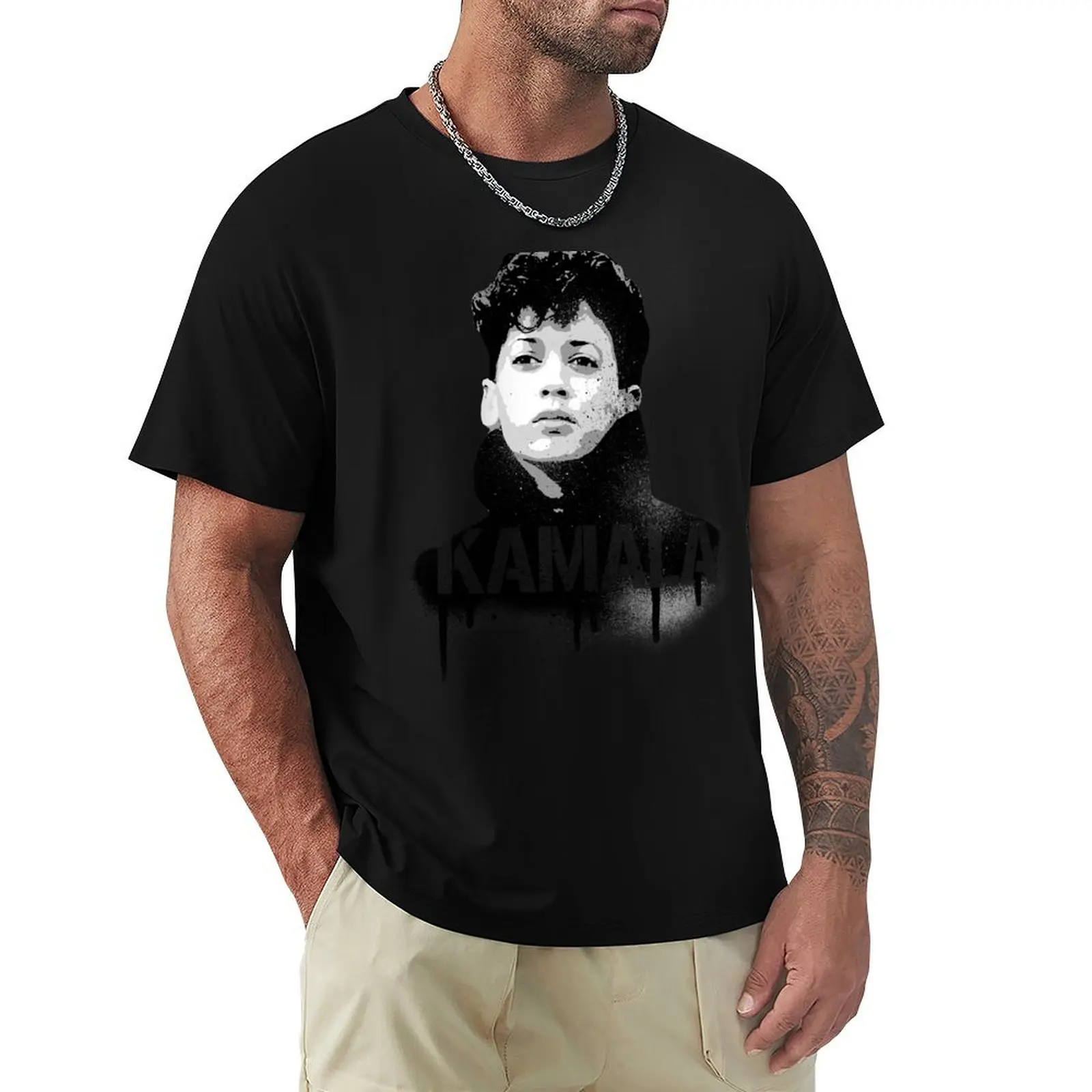 

Young Kamala Harris T-Shirt blanks hippie clothes customizeds Funny t-shirts mens plain t shirts