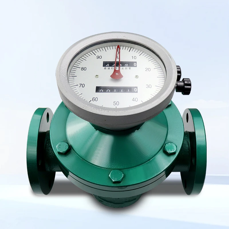 

Mechanical Flow Meter Dial Oval Gear Fuel Flow Meter Hydraulic Oil Flow Measurements 4-20mA RS485