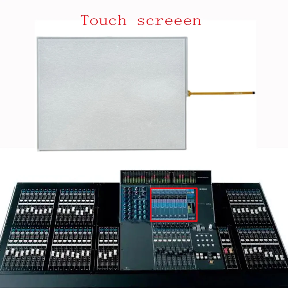 New Touch screen glass panel for Yamaha M7c M7cl M7CL-32  M7cl-48 M7 WE96080R