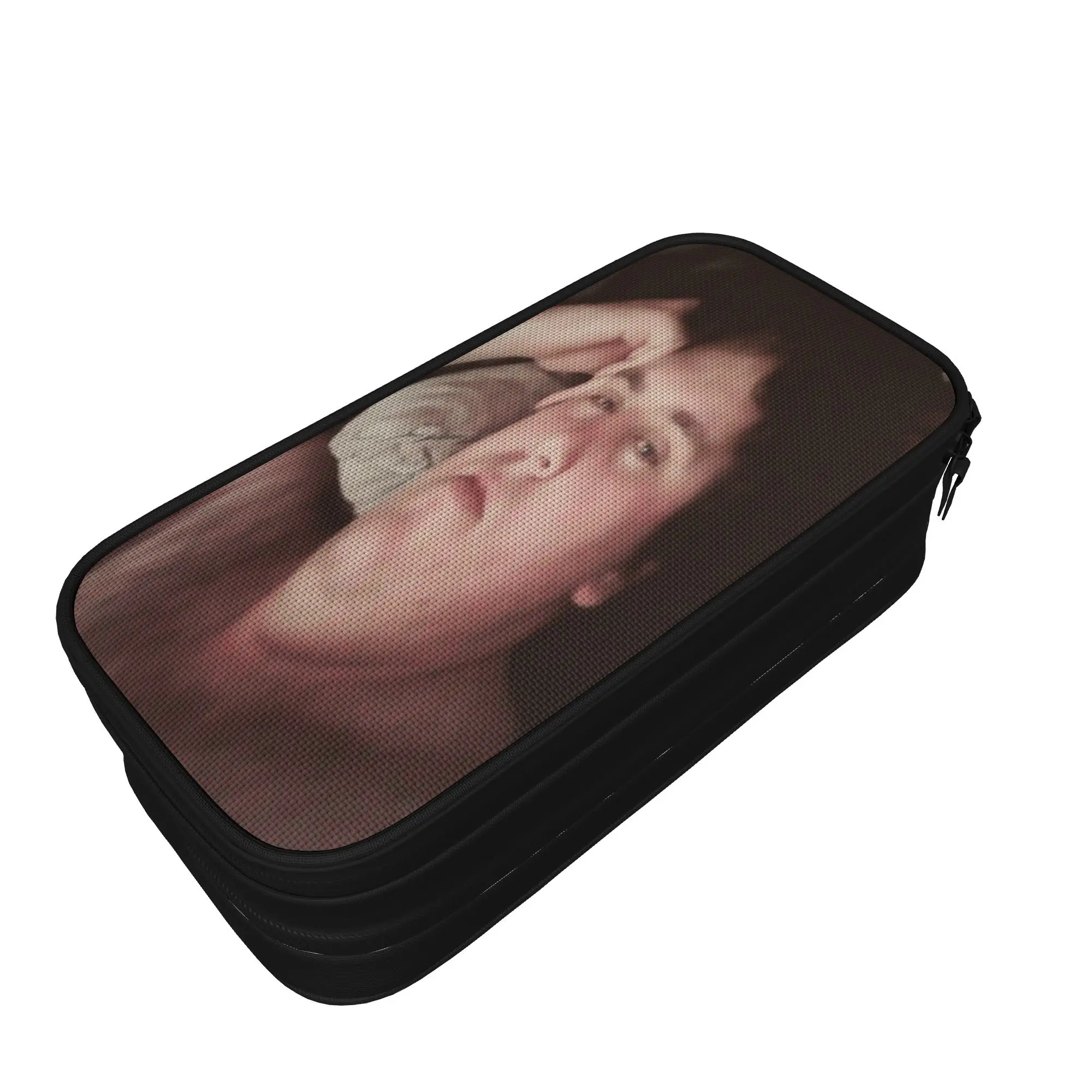 Cute Pencil Case Drachenlord Meme Poster Rainer Winkler Pencil Pouch  School Pencil Cases Girls Boys Canvas Graphic Supplies