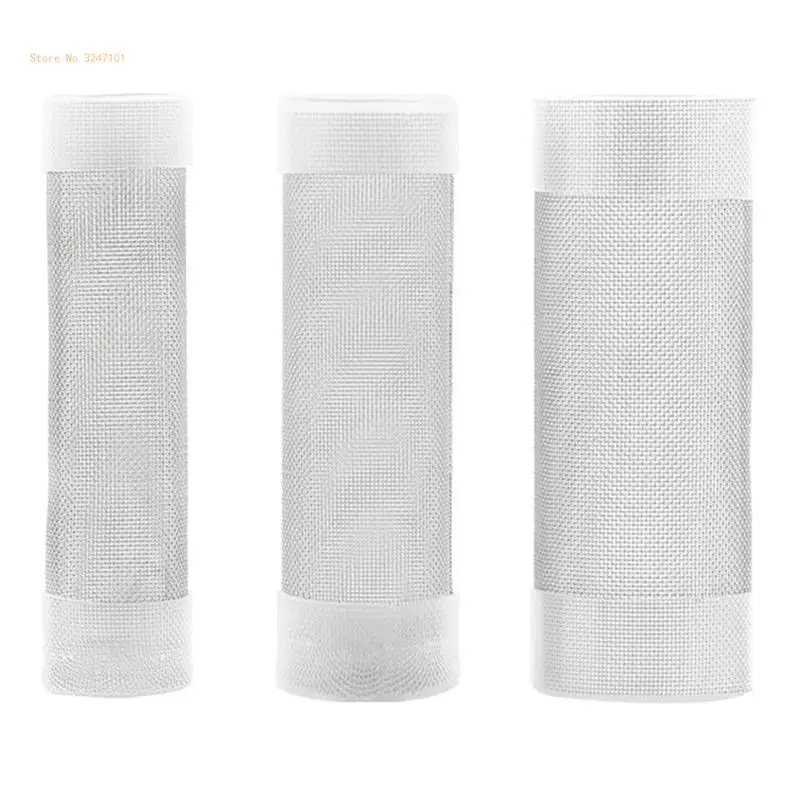 

Stainless Steel Aquarium Filter Protector for Shrimp and Fish Mesh Intake Filter Aquarium Fish for Tank Filter Inflow Dropship