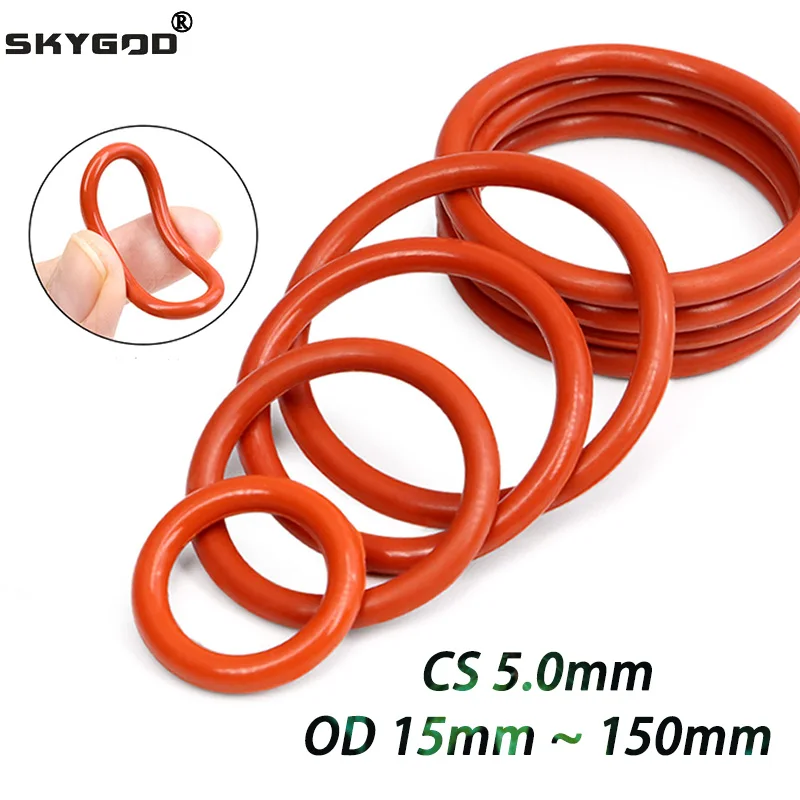 5/10Pcs Red Vmq O R…