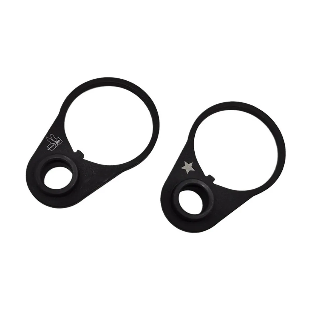 

BCM Strap Buckle GBB Shirt Strap Ring CNC Steel Phosphated Dragonfly/Pentagram Engraving Exciting Fun 416