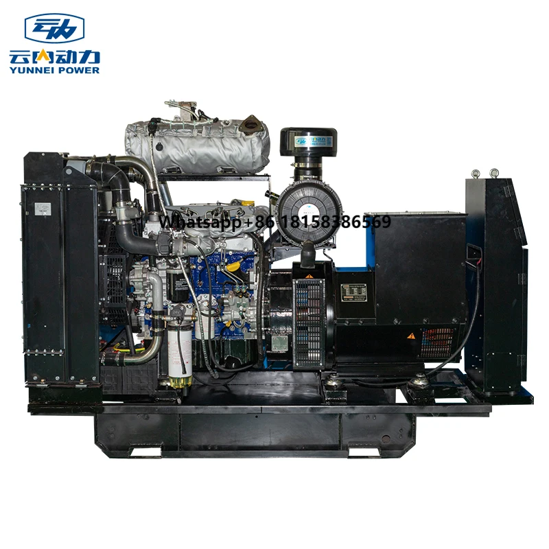 

Factory Direct Sale 4 Cylinder Water Cooled Small Marine Generators Marine diesel Generator Set Price