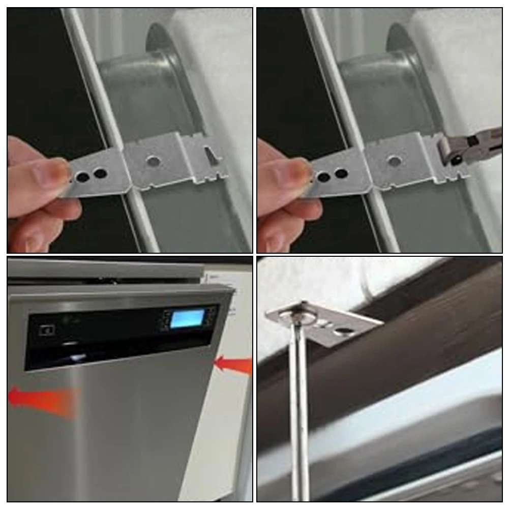 Home Improvement Project Dishwasher Mounting Bracket Dishwasher Support Bracket Cost-effective Mounting Solution