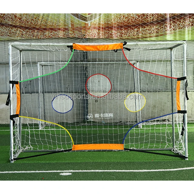 شبكة هدف كرة القدم المحمولة عالية الجودة، معدات تدريب الرماية لكرة القدم #3