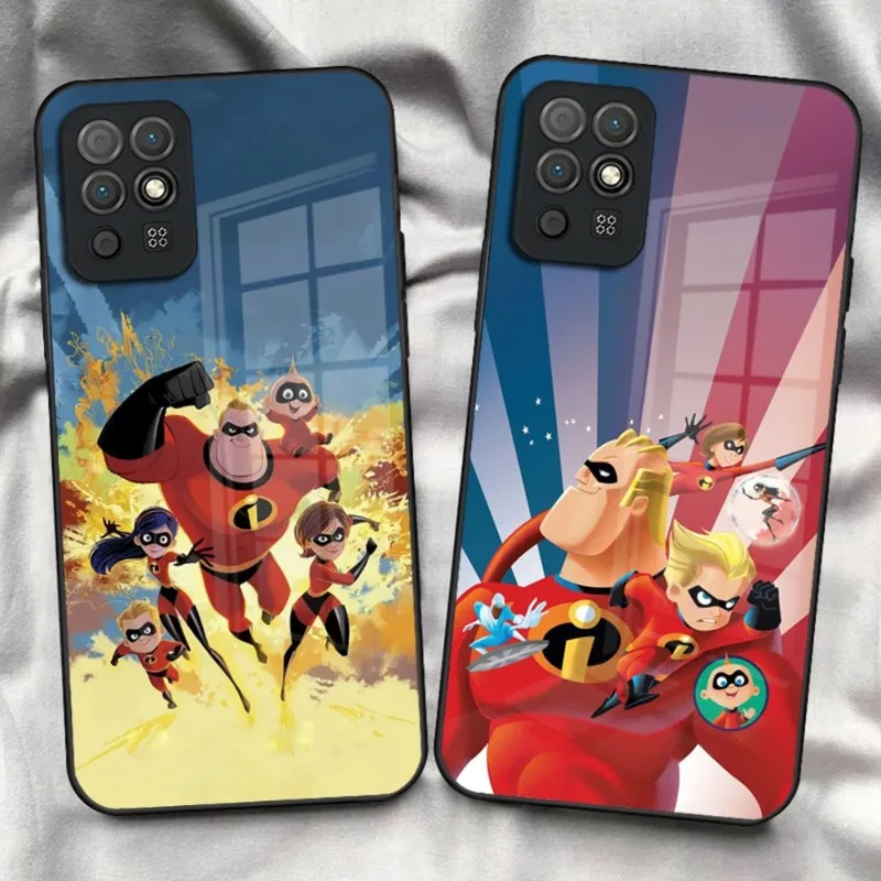 Incredibles 2 Phone Case For Huawei P50 P40 P30 P20 P10 P9 Pro P Smart Z Plus 2019 2021 Toughened Glass