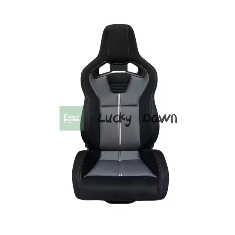 

Black CS Full Fiberglass Back Double Knob Car Racing Seats