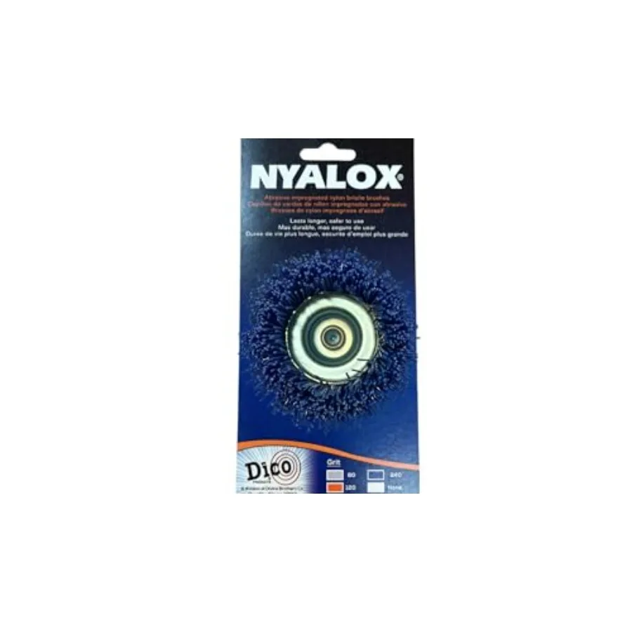 541-786-21/2 Nyalox Cup Brush 21/2-Inch Blue 240 Grit