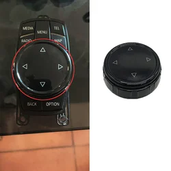 ABS Car Multimedia Multi Media Button Cover Trim Knob Decoration Sticker for BMW 1/3/5 Series F10 F20 F30 Fit NBT Controller