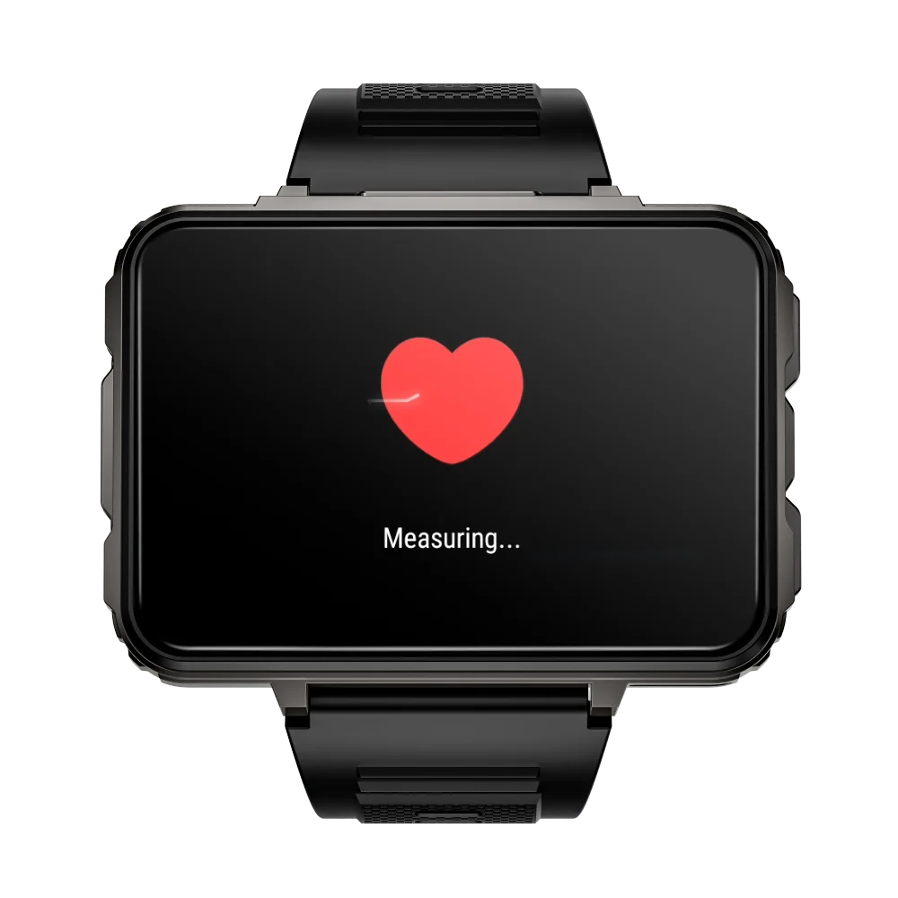 LOKMAT APPLLP 5 MAX  Android Watch Phone Square Big Screen Wifi 4G Calls Smartwatches Dual Camera with Flashlight Gaming Watch