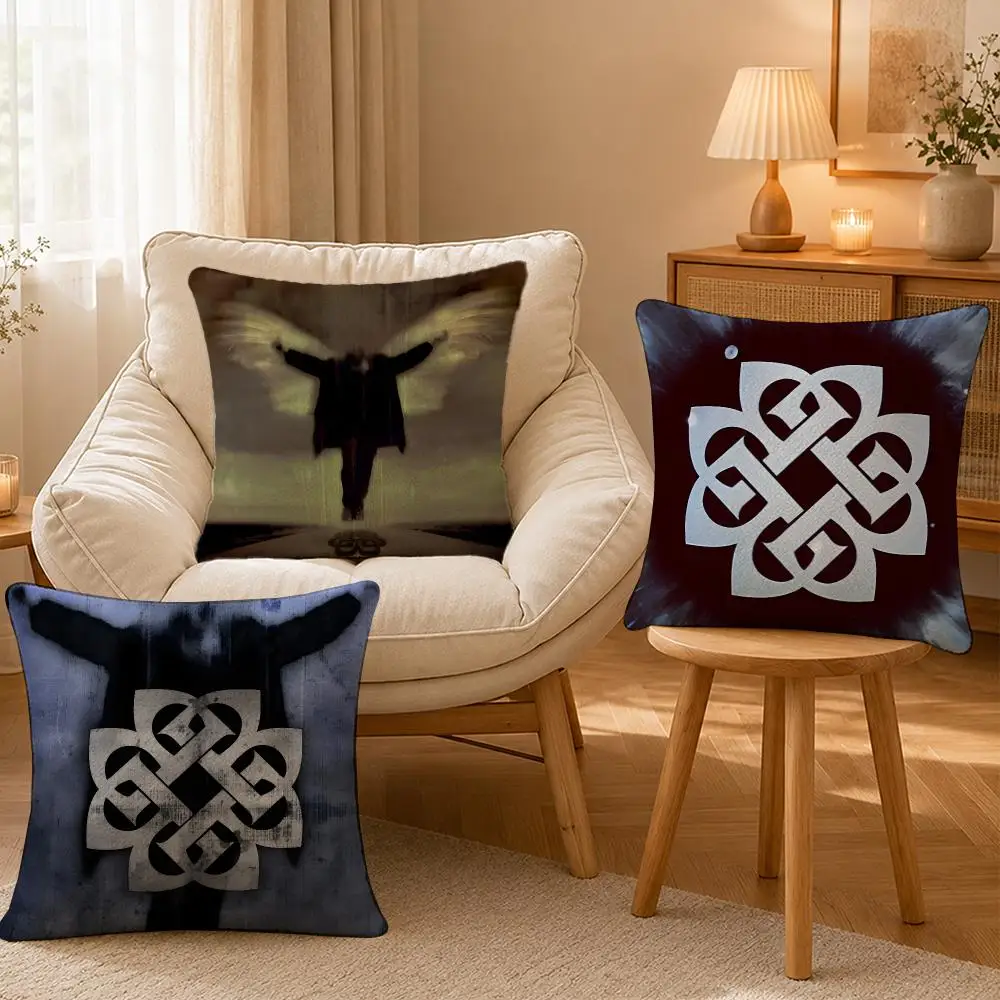 Band Breaking Benjamin Rock Cushion Cover Personalized Short Plush Soft Bedroom Sofa Home Decor Gift