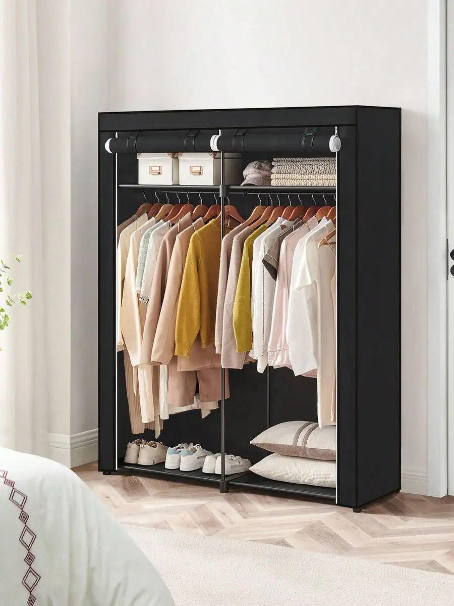 Wardrobe Closet Portable Fabric Cover - Kleiderschrank, tragbarer Kleiderschrank für das Schlafzimmer,