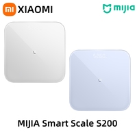 Xiaomi Mijia Scale S200 High Precision Sensor Balance Test Weight Report LED Screen Multifunctional Smart Scale Work For Mihome