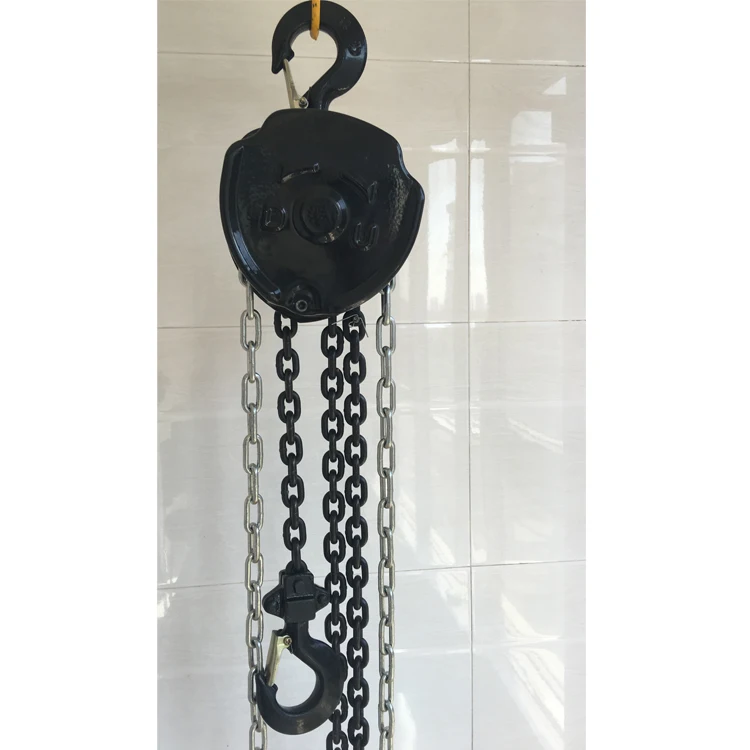 Material Handling Equipment Hoist Pulley 2 Ton Chain Block
