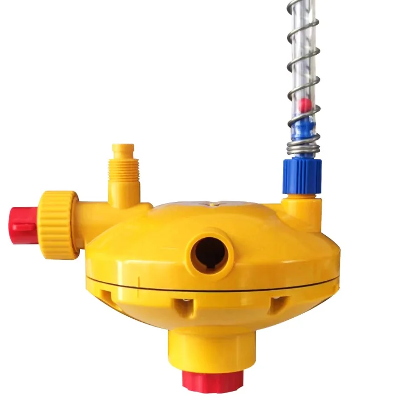 Agrieso Automatic Yellow Water Pressure Regulator for Poultry and Broiler Drinking Systems