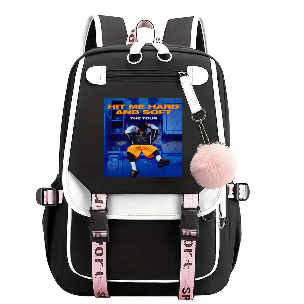 

Hit Me Hard and Soft 2024 Tour Backpacks for Men Girls School Bag for Teenager Laptop Backpack Fans Gift