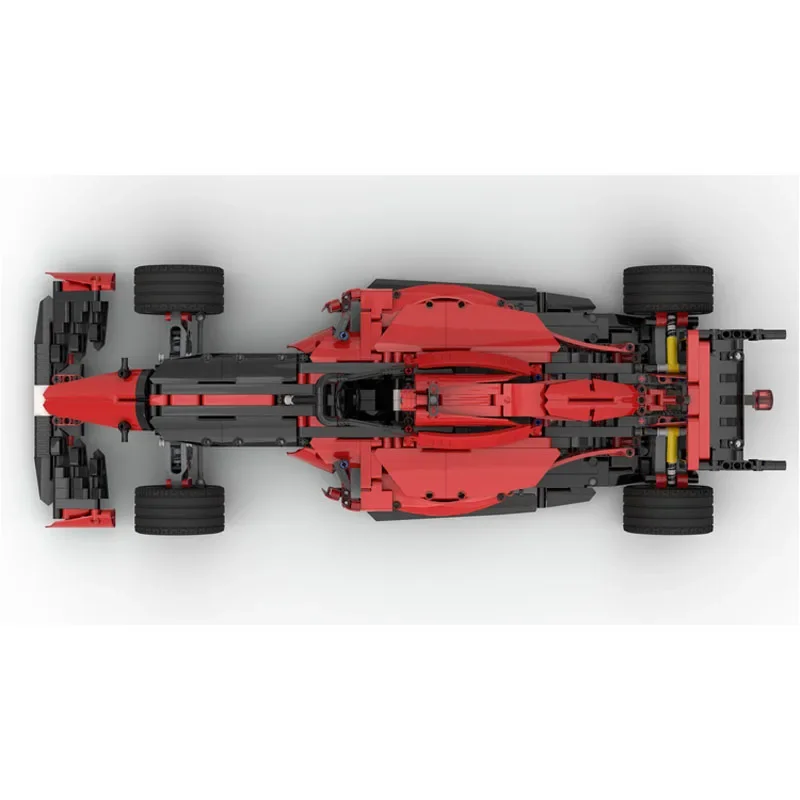 The 42141 Competitive Racing Car Is Compatible with The New MOC-61203 Formula 1 Brick Model 1320 Parts Children's Birthday Gift