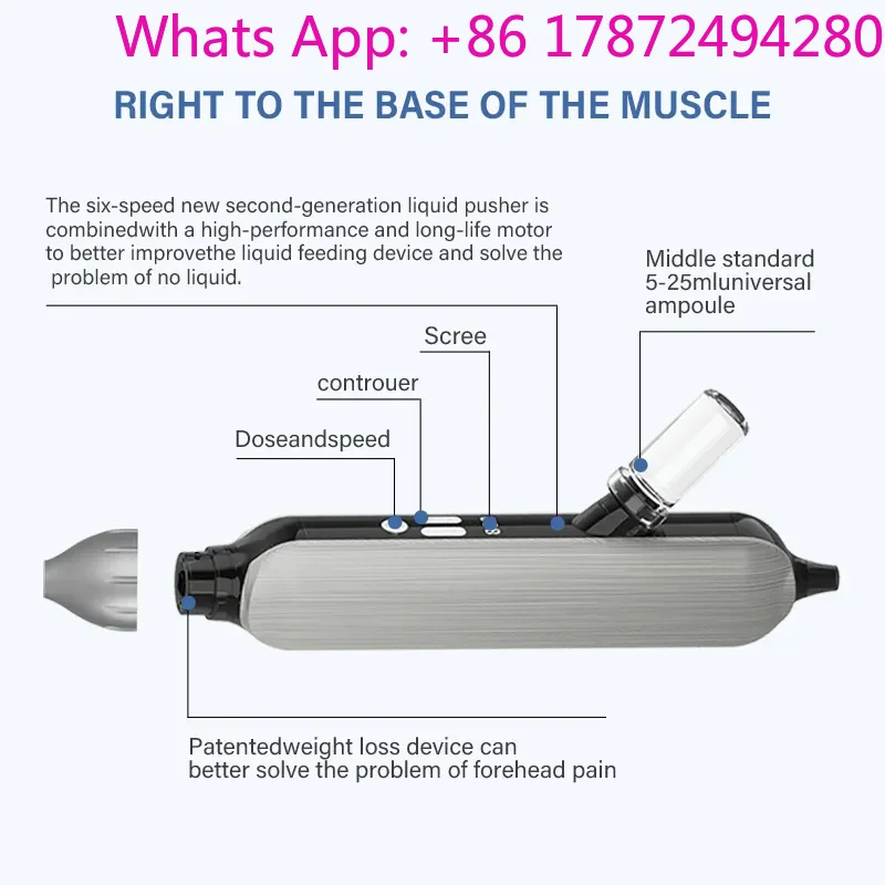 High Pressure Non-Invasive Device - Water Light Blackhead Removal Management Tool