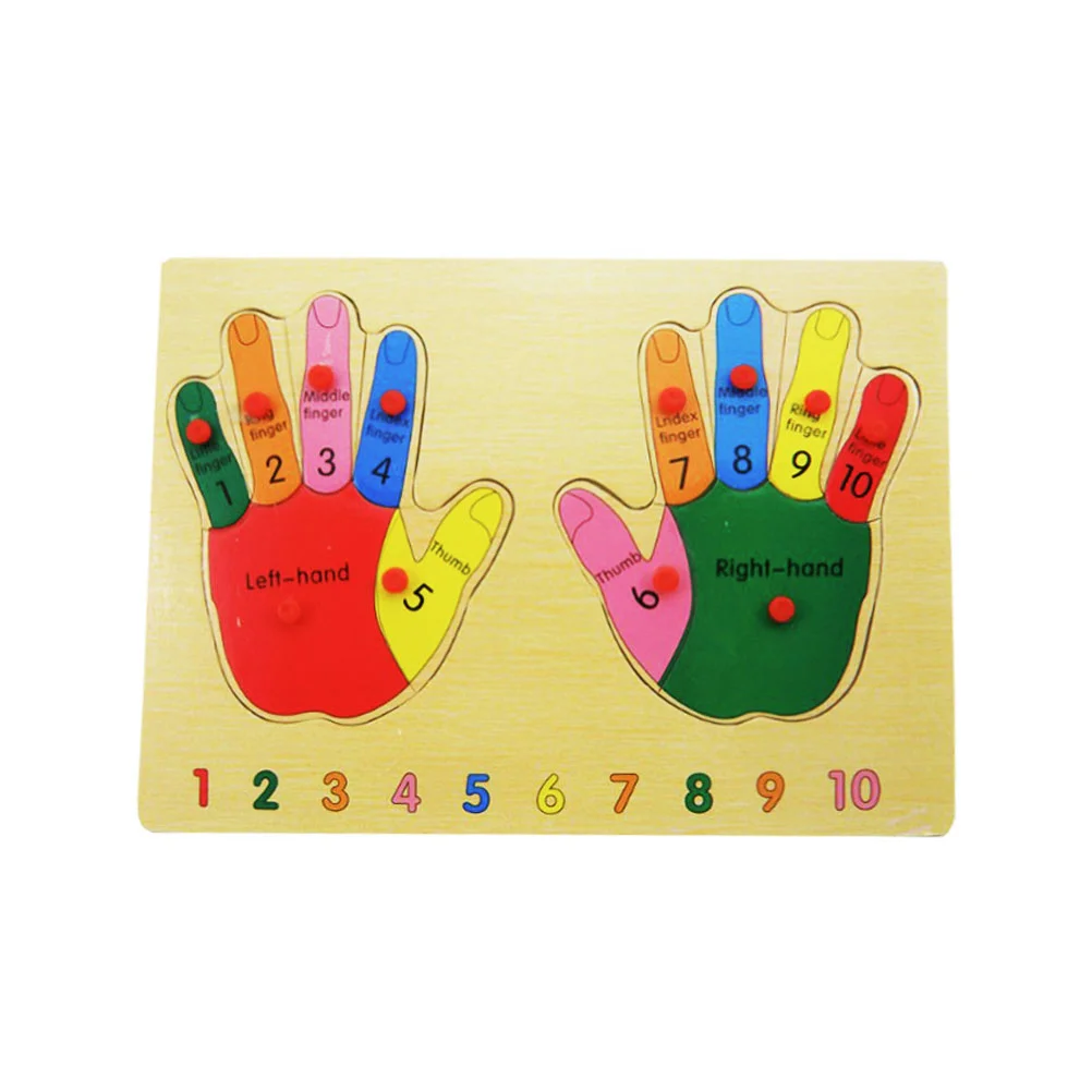 Educational Number Puzzle Toy Ten-Finger Puzzles Multifunctional Childrens Toys