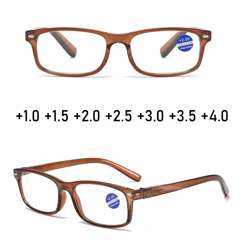 Blue Light Reading Glasses High Definition Elderly Women Men Ultra Light Presbyopia Mirror HD Comfortable Prescription Glasses
